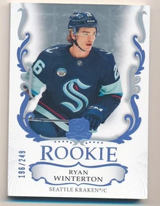 RYAN WINTERTON 2023-24 UPPER DECK THE CUP HOCKEY ROOKIE #95 SP BLUE #196/249 - Bild 1 von 2