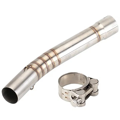 Silenciador de 51 mm tubo de escape de enlace medio modificado para Yamaha YZF R6 1999-2005 Foto 1 de 4