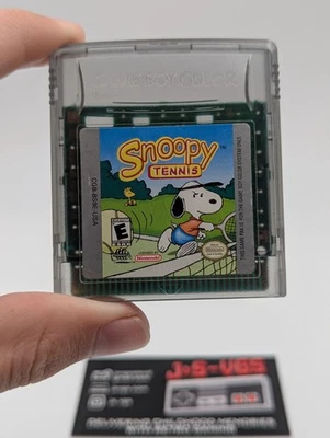 Snoopy Tennis Nintendo Game Boy Color Cartridge Only Authentic Tested Peanuts - Image 1 of 2