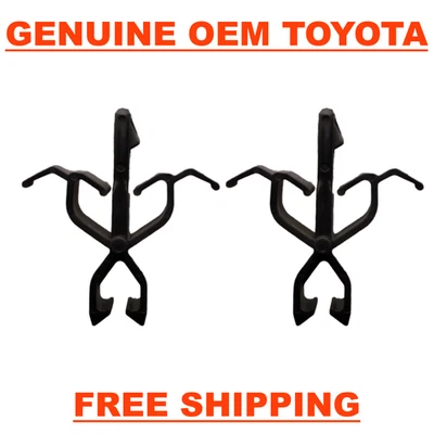 93-97 TOYOTA COROLLA GRADE DO RADIADOR FRONTAL RETENTOR X CLIPES QUANTIDADE 2 FABRICANTE DE EQUIPAMENTO ORIGINAL NOVO - Imagem 1 de 2