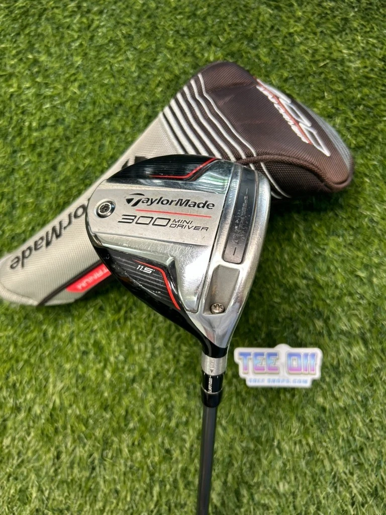 TaylorMade 300 Mini Driver 11.5 Loft Matrix Stiff Flex Original