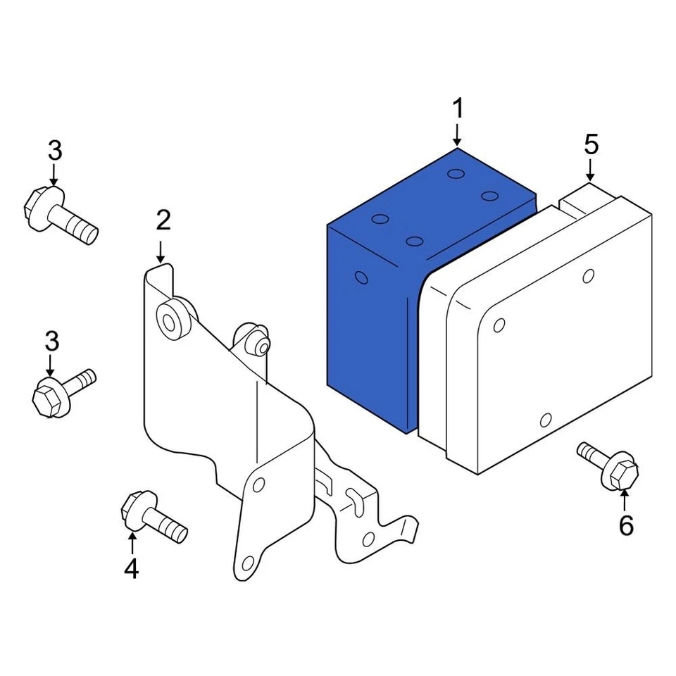 For Mazda Tribute 2009-2011 Mazda ZZEA437A0 ABS Hydraulic Assembly Foto 1 de 1