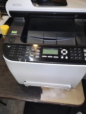Ricoh Aficio SP C252SF Color Laser MFP   6K prints  90% Full Toners  LOCAL PU MD - Image 1 of 4