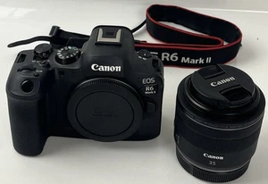 Canon EOS R6 Mark II Kamera Kit & RF 35mm Objektiv (≤ 2000 Fotos) TOP  *Händler* - Bild 1 von 24