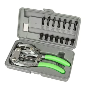 Blech - Lochzangen-Set Lochzange Blechzange Absetzzange Blechlocher im Koffer - Bild 1 von 7