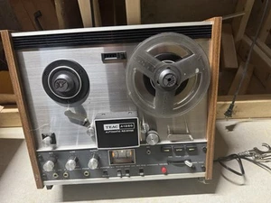 TEAC A-1250 Auto Reverse Reel To Reel Tape Recorder Player FOR PARTS (SHOP) - Picture 1 of 9