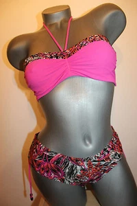 Triumph Bikini Bügel Bandeau "Sloggi Pink Paradise CTOW " Gr.38 pink Hipster - Picture 1 of 12