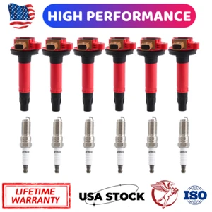 FOR FORD F-150 3.5L V6 Turbo SP534 SPARK PLUGS + DG549 ENGINE IGNITION COIL SET - Picture 1 of 16