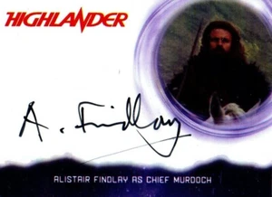 Highlander 2023: AF1 Alistair Findlay als Chief MacLeod Autogrammkarte - Bild 1 von 1