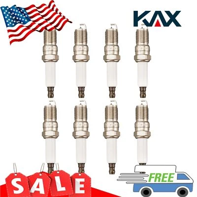 (8) Spark Plugs for Chevrolet Impala Chevrolet S10 Buick LeSabre - Image 1 of 4