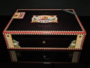 Elie Bleu Alba Black Sycamore Humidor 110 count NIB - Picture 1 of 12