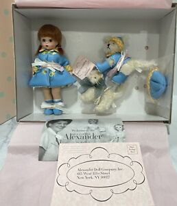 Madame Alexander - RAINING CATS AND DOGS  8” Doll set, #38850, New In Box!