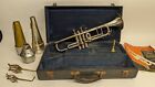 Vintage Trumpet And Mutes 