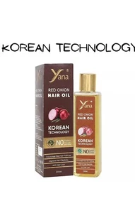 YANA RED ONION HAIR OIL ( KOREAN TECHNOLOGY ) / LONG HAIR OIL FOR FAST GROWTH - Picture 1 of 7