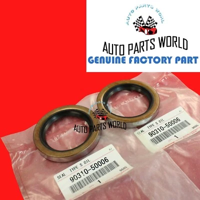 NEW GENUINE OEM TOYOTA 4RUNNER TACOMA TUNDRA T100 REAR AXLE OIL SEAL SET OF 2 - Image 1 of 4