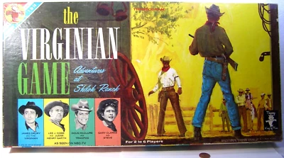 Transogram Games "The Virginian" Adventures at Shiloh Ranch USA 1962 rough cond. - Image 1 of 4