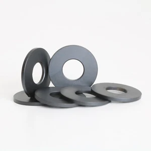 M8 Titanium Washers M8 x 20mm Diameter x 1.5mm Thick Stealth Black 1.6g - Picture 1 of 9