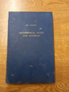 Arithmetical Notes and Examples 1956 - Picture 1 of 4