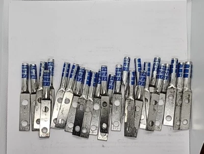 Lot of 25 IZZY Lugs 6 STRCU i62-25  2 Holes 1/4" hole 3/4" Space [RC 5-5 L7] - Image 1 of 2