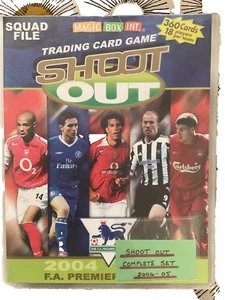 Shoot Out 2004/2005 Binder Set 100% Complete bargain mint condition. - Picture 1 of 23