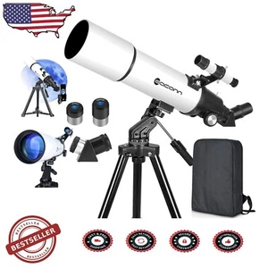 Incredible 80mm Astronomy Telescope: Perfect for Kids, Beginners, and Family Fun - Picture 1 of 13