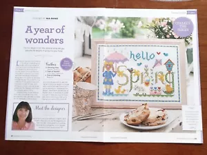 A Year Of Wonders Spring Sampler Kreuzstichmuster - nur Muster - Bild 1 von 5