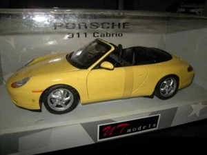 1:18 UT Porsche 911 tipo 996 convertible amarillo/amarillo en embalaje original - Imagen 1 de 1