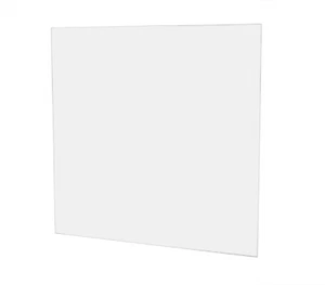 8" x 8" Clear Acrylic Sheet Plastic Square Plexiglass Tiles for DIY Projects - Picture 1 of 3