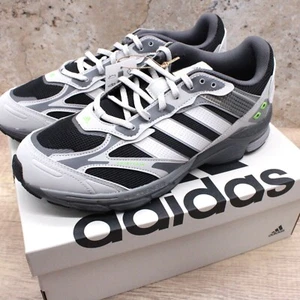 Adidas SPIRITAIN 2000 Athletic Sneakers Shoes Mens Sz 11 Core Black/Grey ID5410 - Picture 1 of 10