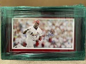 Albert Pujols Autographed Signed 16x8 Photo Limtd Edition 4/5 Cardinals JSA COA - Picture 1 of 2