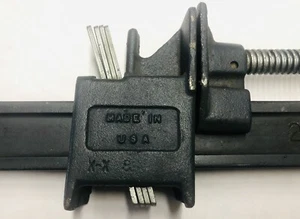 Lot of Two Antique Vintage 24" BRINK & COTTON Bar CLAMPS USA Woodworking Tools - Picture 1 of 13