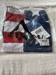 Bañador Kanu Surf Talla 12 M NUEVO Patriot Flag - Imagen 1 de 3