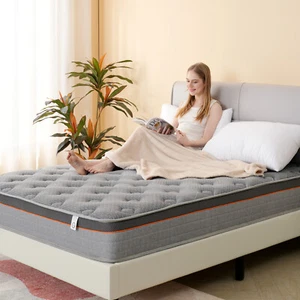 Pocket Sprung 7-zone Mattresses Memory Foam Mattress *10inch Deep - Picture 1 of 17
