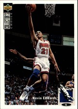1994-95 Collector's Choice International French #36 Kevin Edwards