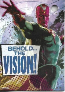 MARVEL AVENGERS AGE OF ULTRON KEYCHAIN MAGNET #8 VISION - Picture 1 of 1