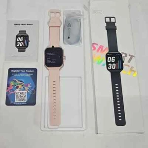 New open box smart watch women light pink Alexa built-in - Picture 1 of 7