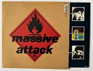 π₯πΏ Vintage 1991 Massive Attack Blue Lines LP Album - Rare πΏπ₯ - Picture 1 of 7
