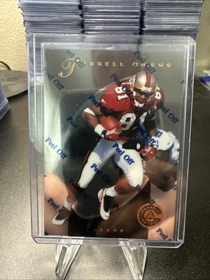 TERRELL OWENS 1997 Pinnacle Certified w/protective peel #27 SAN FRANCISCO 49ERS - Image 1 of 2