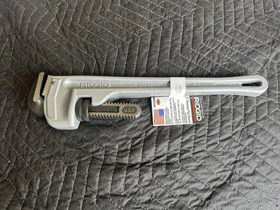 RIDGID #18 18” ALUMINUM PIPE WRENCH New, Unused - Image 1 of 3