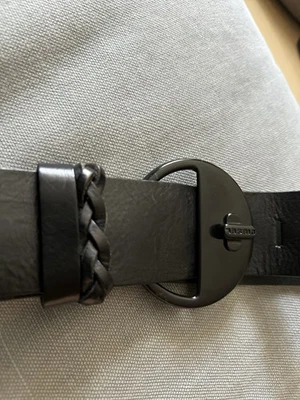 DIESEL Damen Gürtel Leder Gr 90 Neu - Bild 1 von 4