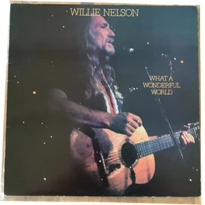 Willie Nelson What A Wonderful World 1988 LP Vinyl Record CBS - Picture 1 of 13