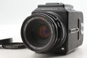 ⏯ Black [Near Mint+++] Hasselblad Film Camera 501C + 80mm f/2.8 Lens + A12 Japan - Picture 1 of 13