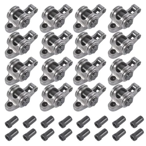 Stainless Steel Roller Rocker Arms 7/16" Stud 1.7 Ratio for Chevy Big Block 396 - Picture 1 of 10
