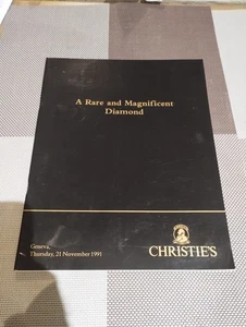 Christie’s Geneva – Rare and Magnificent Diamond – November 1991 - Imagen 1 de 1