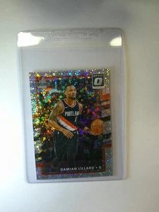2017-18 Panini Donruss Optic - Damian Lillard #122 Holo Fast Break Prizm - MINT - Picture 1 of 2
