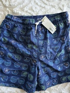 Boys Janie And Jack Aviator Tropical Sunglasses Swim Trunks Size 16 - Picture 1 of 5