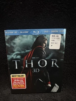 Thor - Limited 3D Edition (2011, Blu-ray 3D/Blu-ray/DVD) Foto 1 de 4