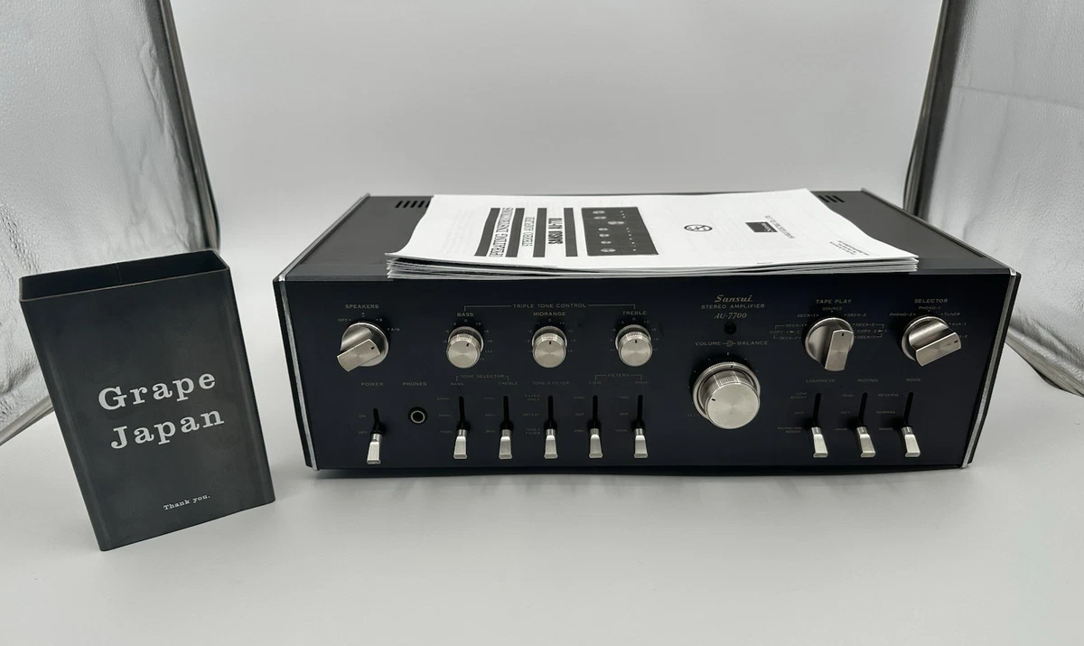 Sansui AU-7700 Integrated Stereo Amplifier Excellent Condition