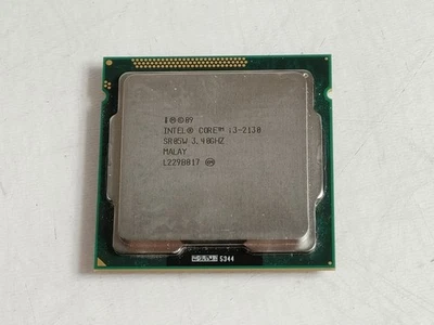 Intel Core i3-2130 3.4 GHz 5 GT/s LGA 1155 Desktop CPU Processor SR05W - Image 1 of 4