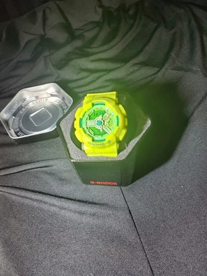  Casio G-Shock GA-110RG "INCREDIBLE HULK" Analog/Digital Watch RARE - SHIPS FREE - Image 1 of 4